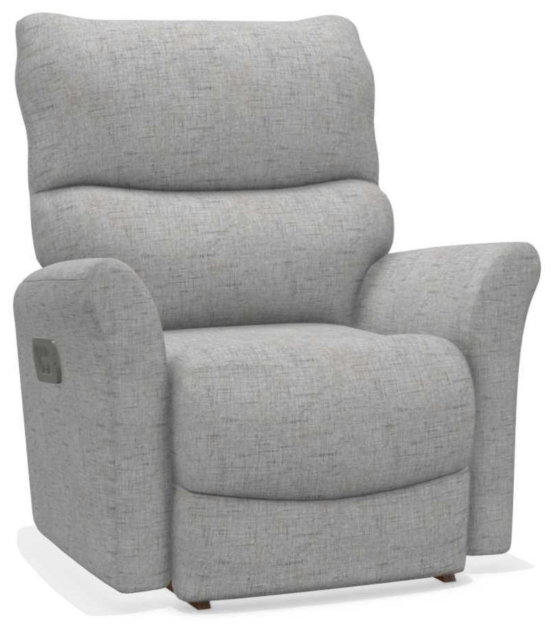 La Z Boy Rowan 10U 765 Rowan Power Rocker Recliner with Adjustable Head Rest Bennett s Furniture and Mattresses Recliners